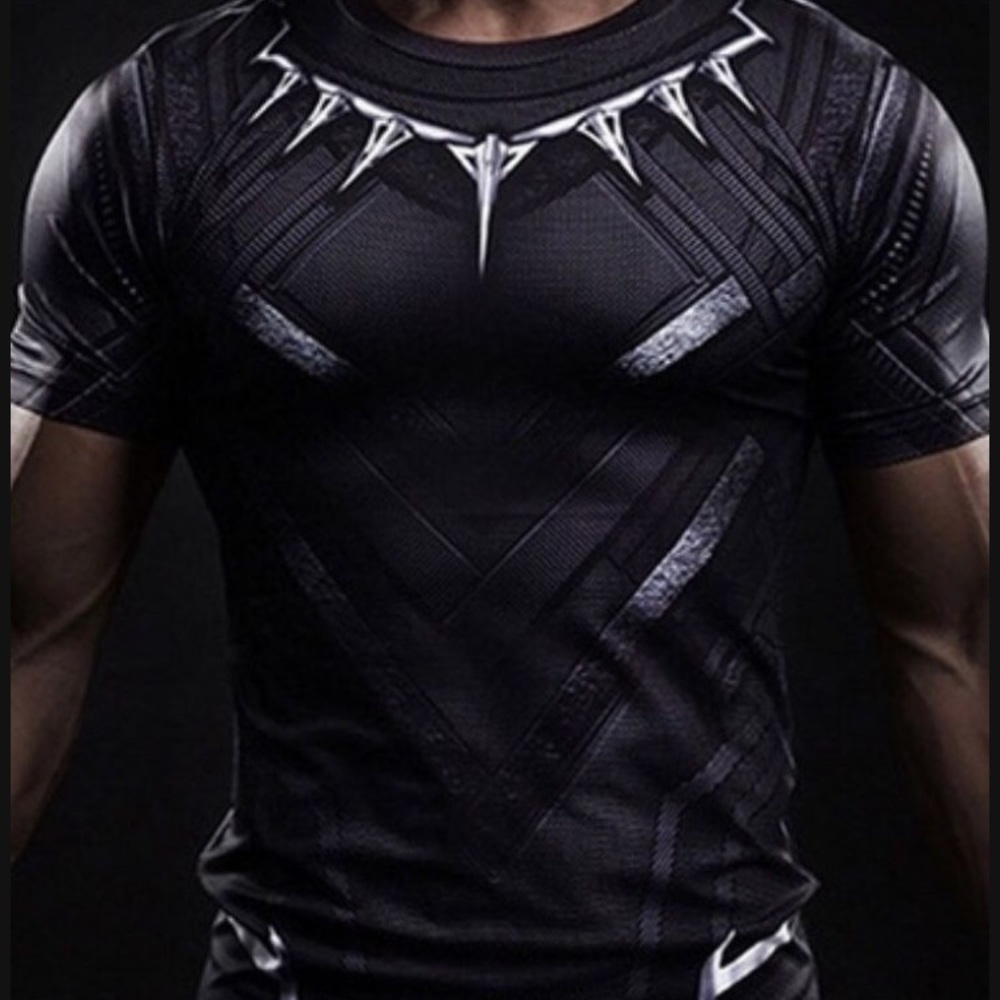 Black panther shirt